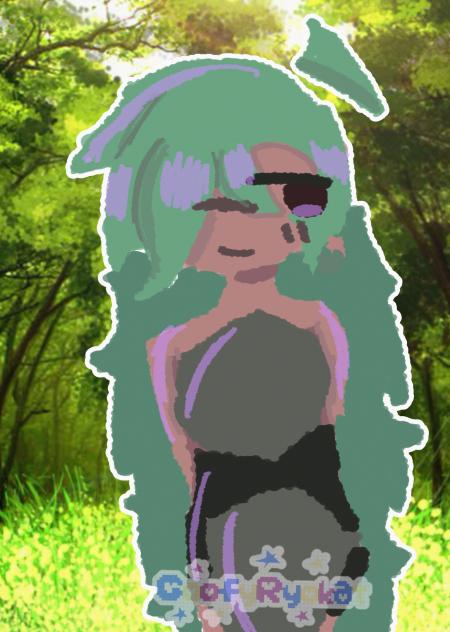 one layer, one brush - ibisPaint