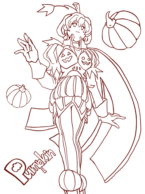 pumpkin  girl