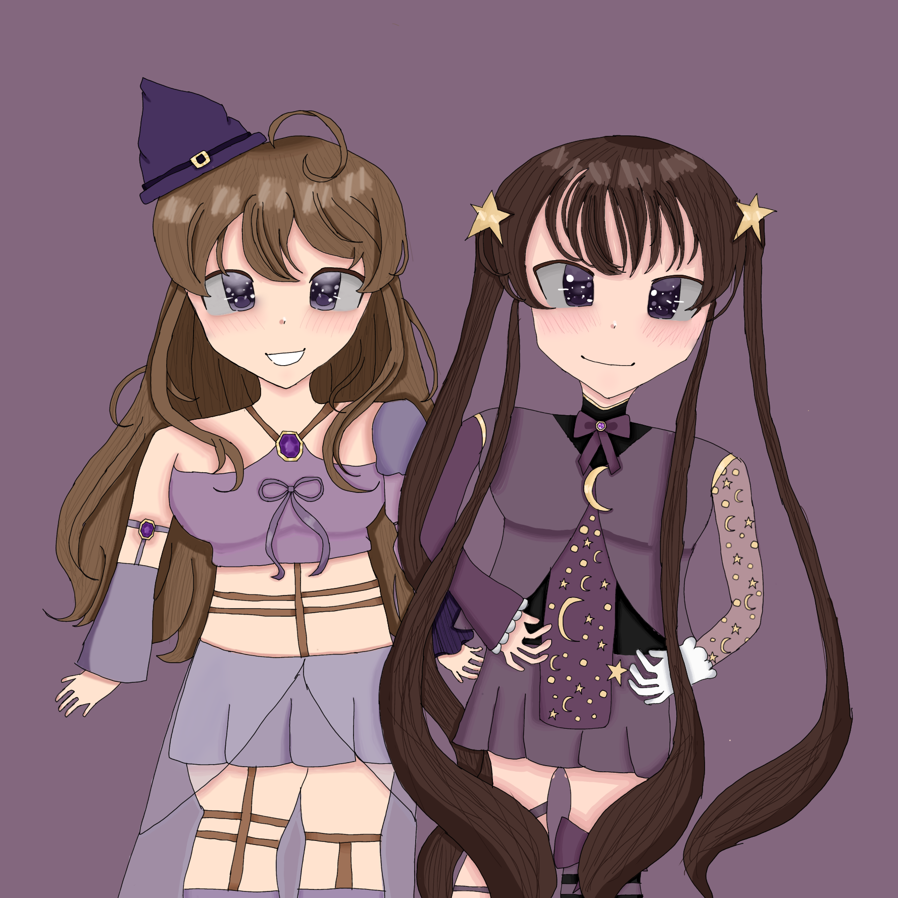 The purple witches - ibisPaint