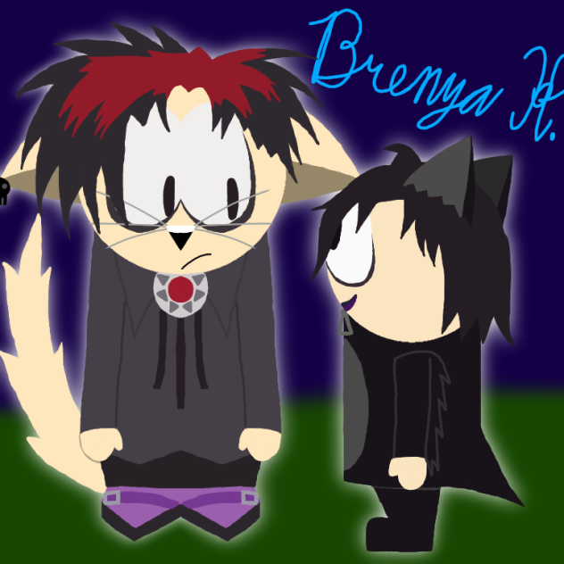Pete and Firkle (Goth Brothers)