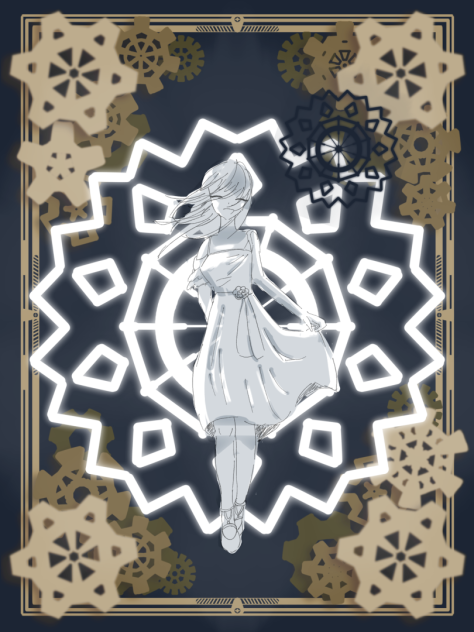 透き通った少女
