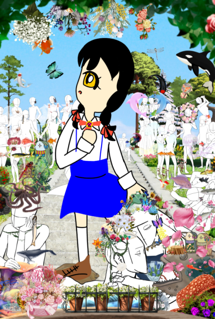 振り向くへろへろ