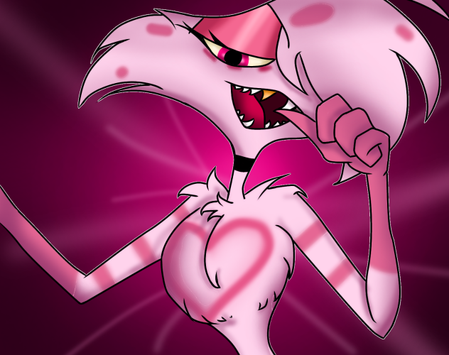 Angel dust hazbin hotel