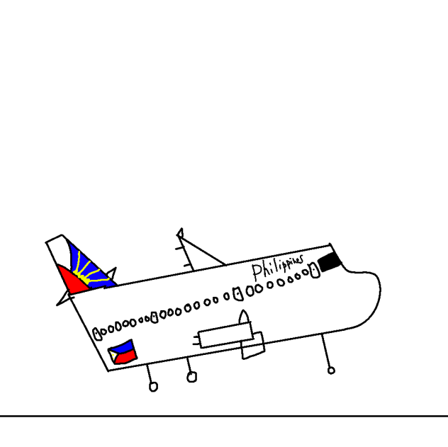 Philippines airlines takeoff