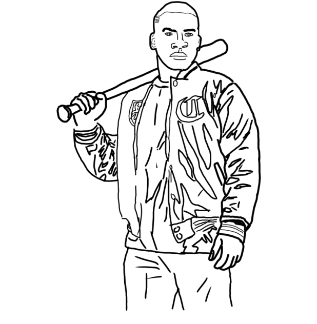 trace franklin drawing