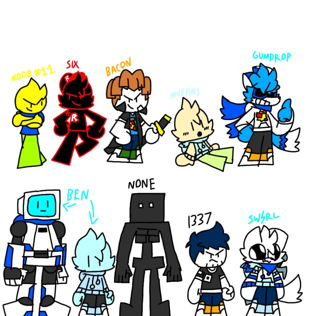 Protags and Extras (Roblox Adventure)