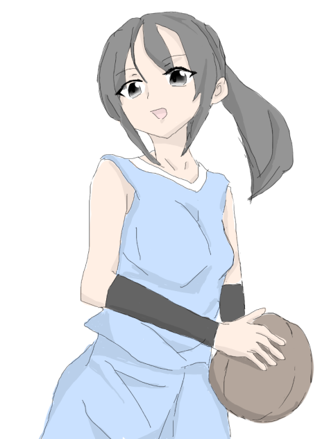 バスケ女の子