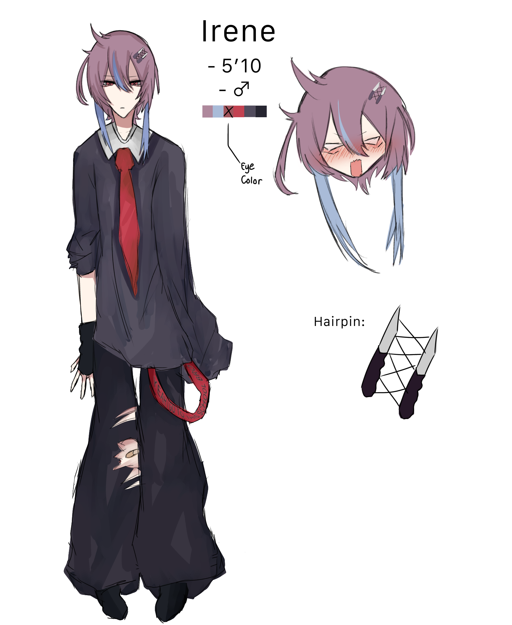 Irene Ref Sheet - ibisPaint