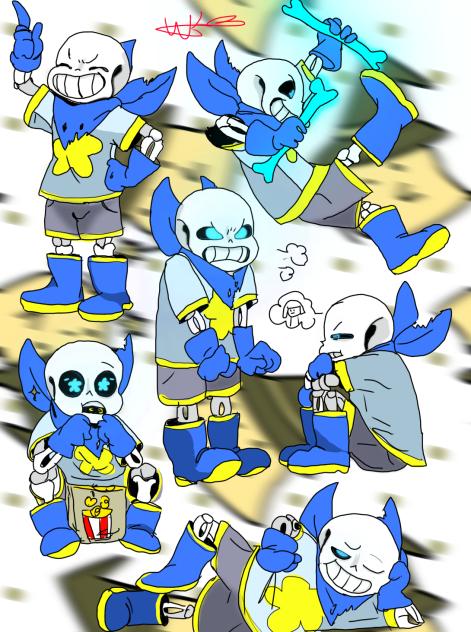 Fanon swap sans read the description