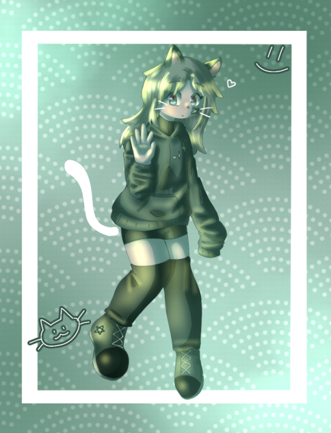 Huda_gyomei's Green Girl =)