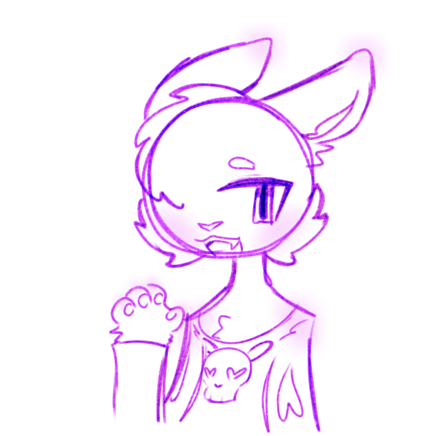 trying out a new brush