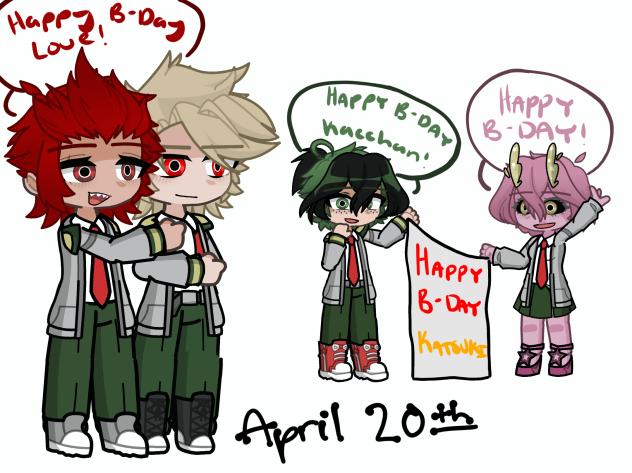 Happy bday Katsuki!