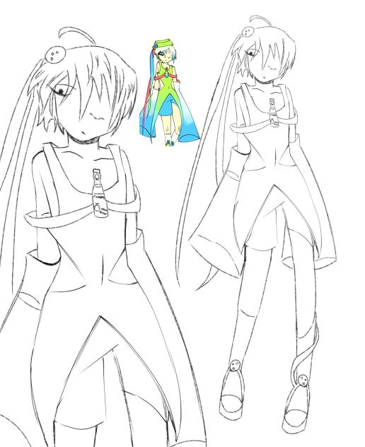 WIP (And color struggles T-T)