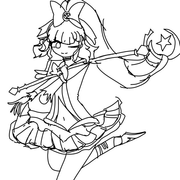 エルゼメキアちゃん描きたい気分でした