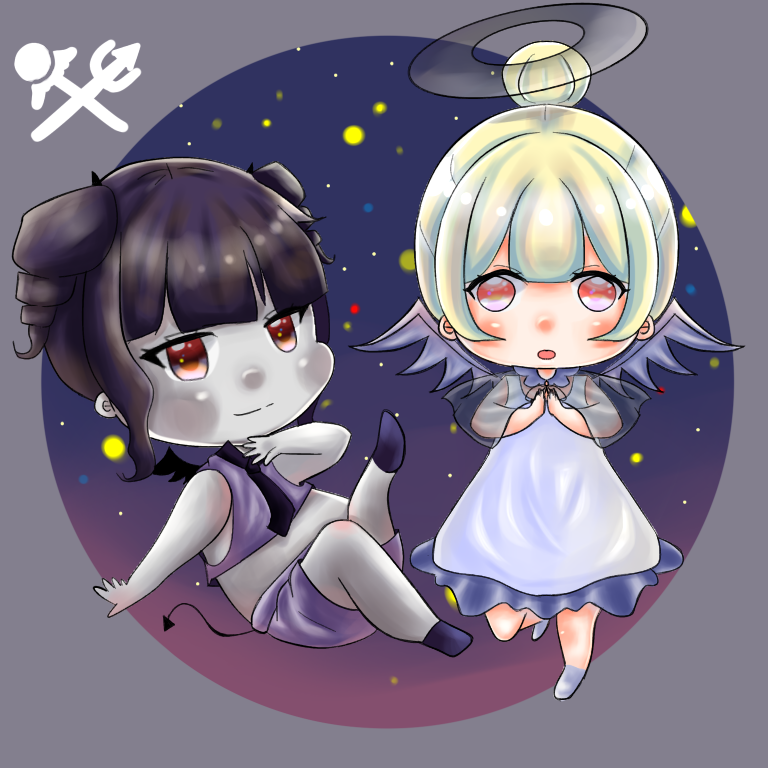 天使と悪魔 - ibisPaint