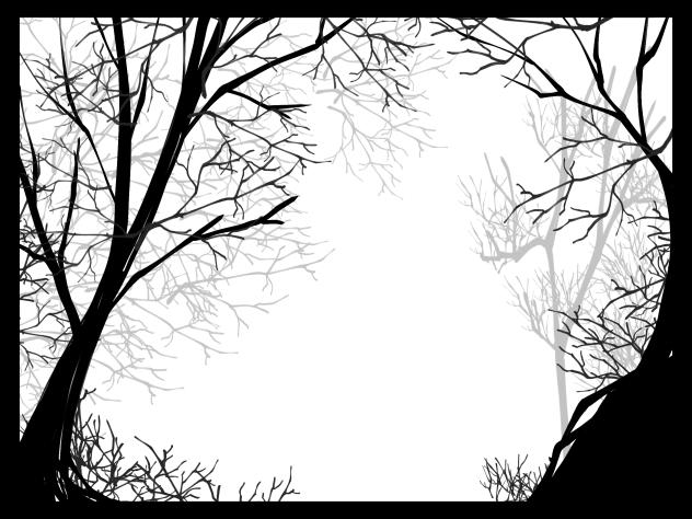 IBM4604 Forest Silhouette 04