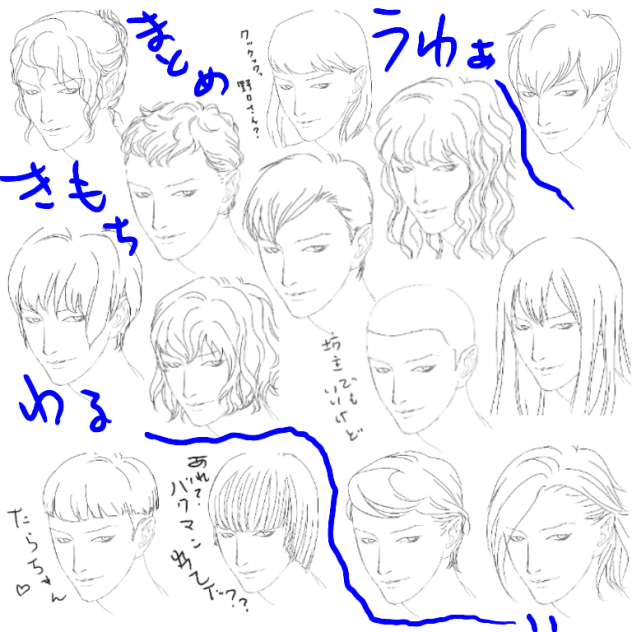 続カツラ色々