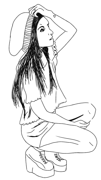 drawing with no color