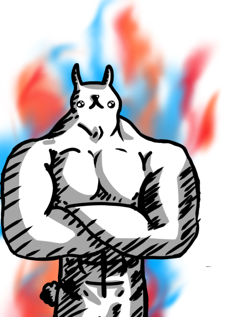 Buff bunny - ibisPaint