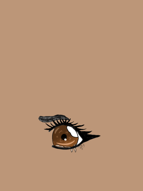 Shocked crying Eye - ibisPaint
