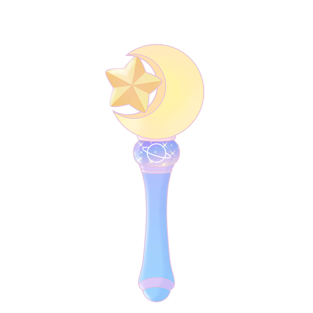 魔法のゆめかわステッキ