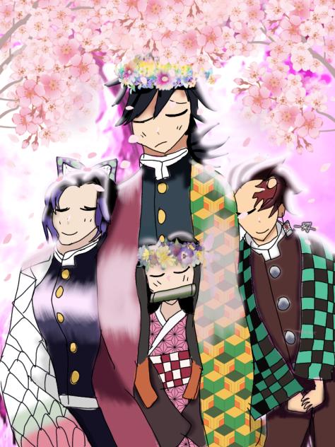 Giyushino ft. Tanjiro and Nezuko