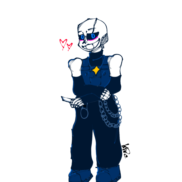 Fashion-Model Sans with other outfit