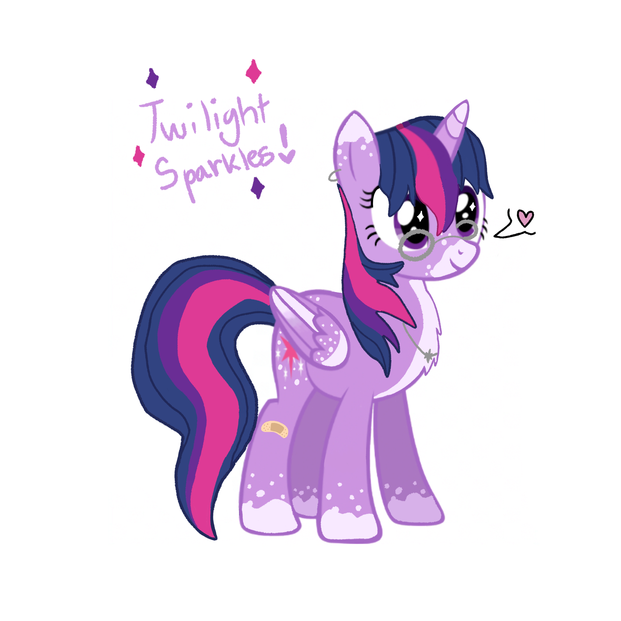Twilight sparkles redesign - ibisPaint