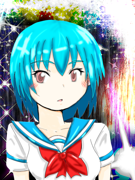 降り注ぐ光