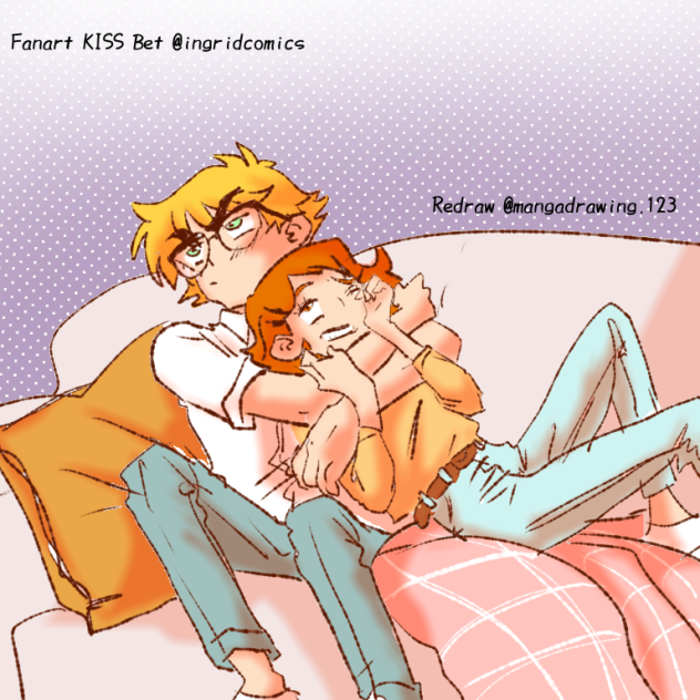 Practice redraw Kiss Bet ibisPaint