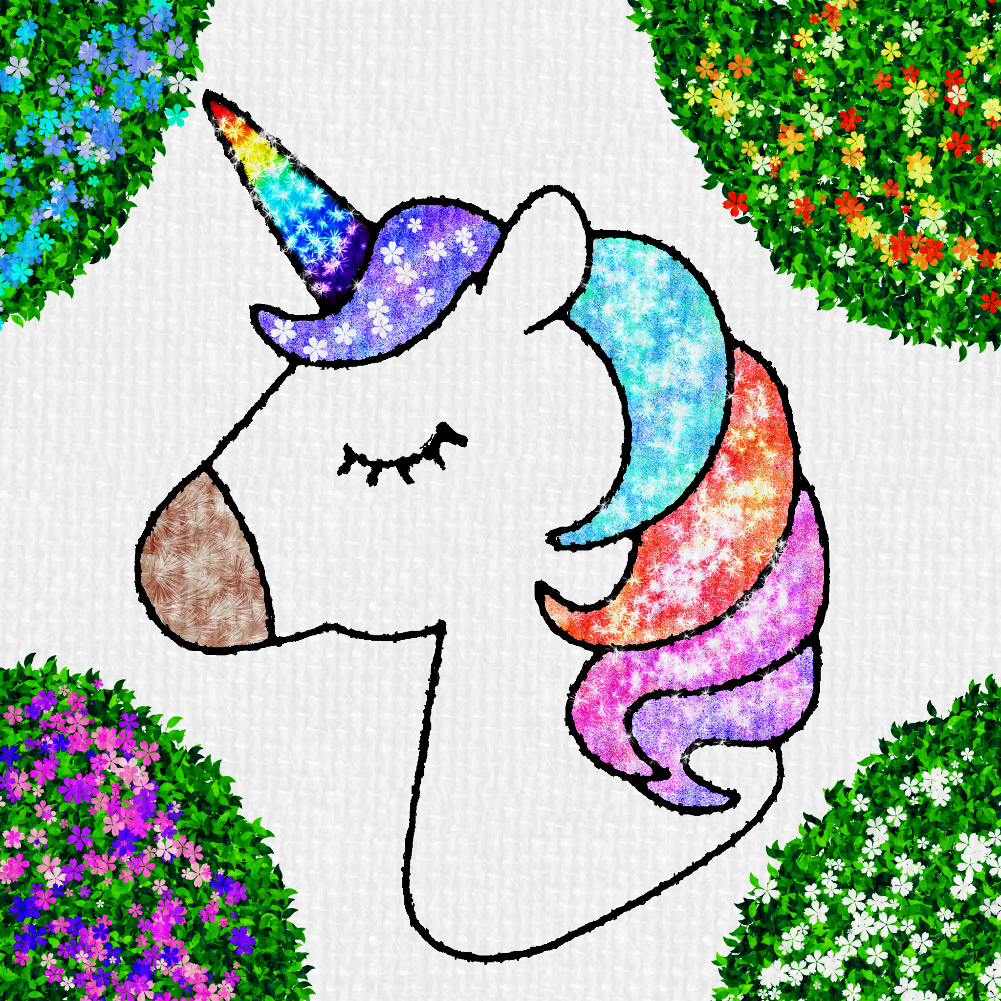 My Shining Unicorn - ibisPaint