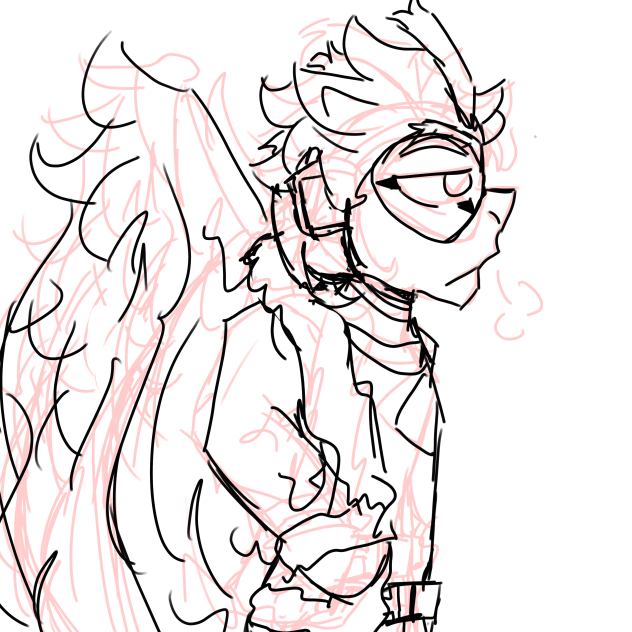 I'm obsessed w Hawks (wip)