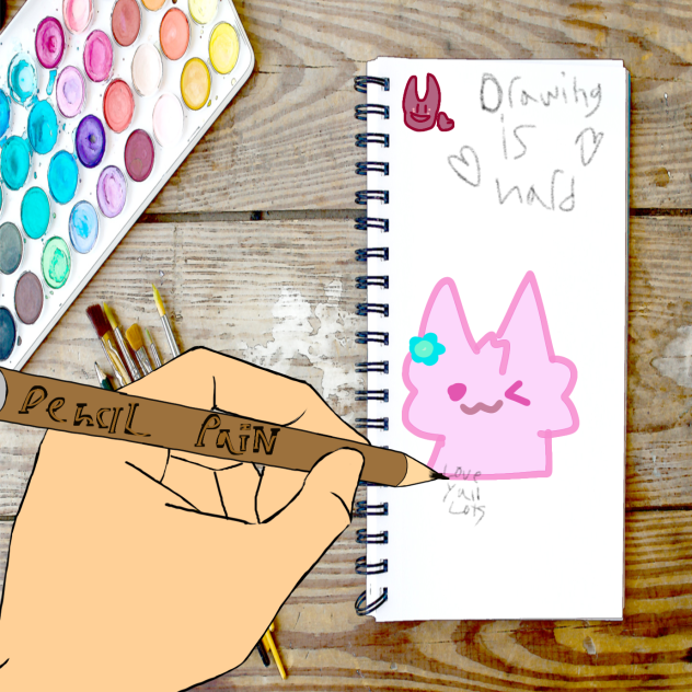 drawing is pain
