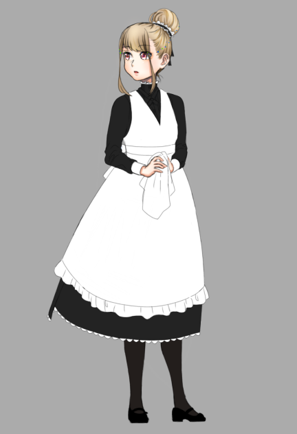 メイドさん途中