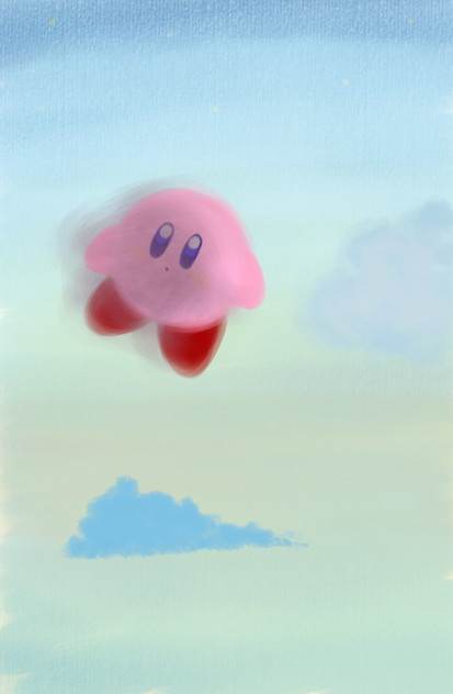夕暮れカービィ
