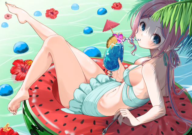 依頼イラスト「バカンス」