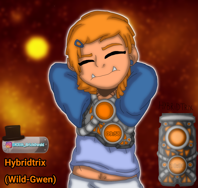 Wild-Gwen (Hybridtrix - Ben 10 AU)