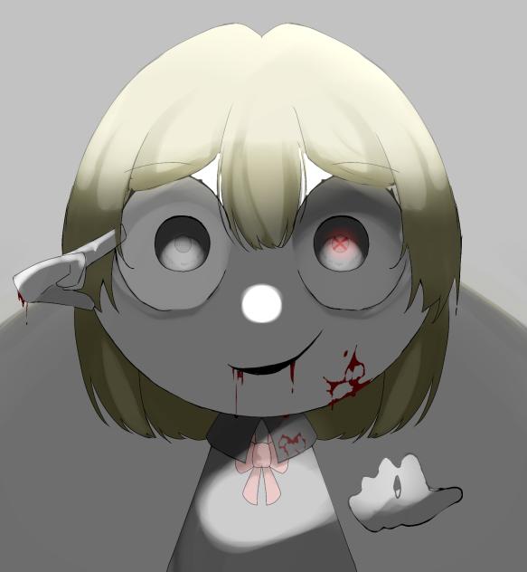怒り狂った少女は