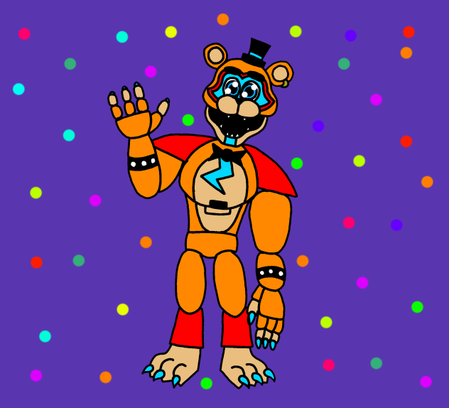 Cute Glamrock Freddy
