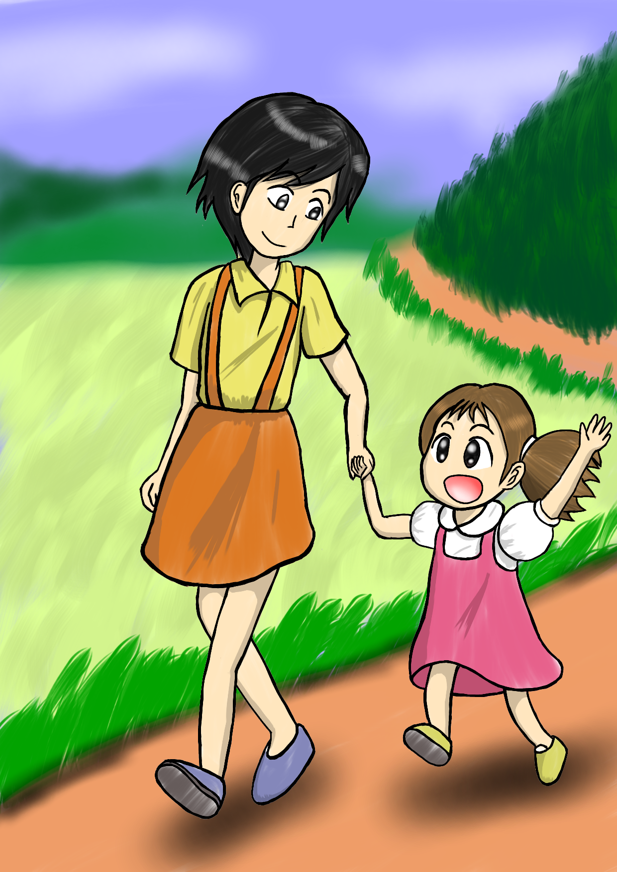 さつき と めい Ibispaint