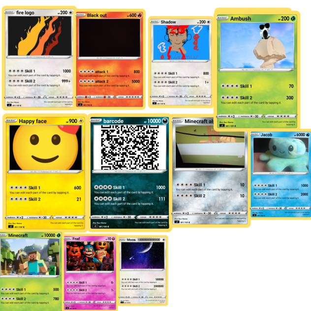 Pokémon cards