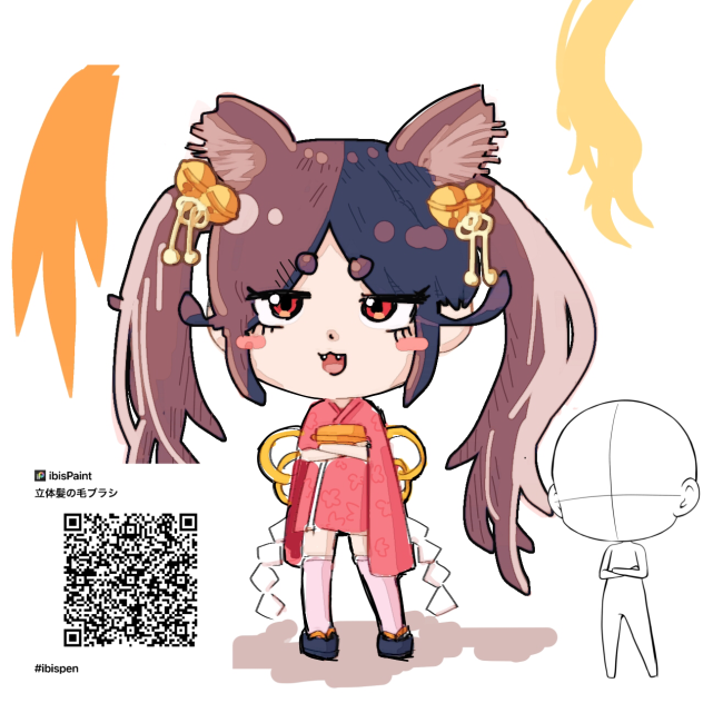 立体髪の毛ブラシ