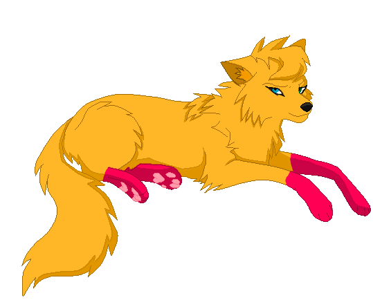 Timber as a wolf - ibisPaint