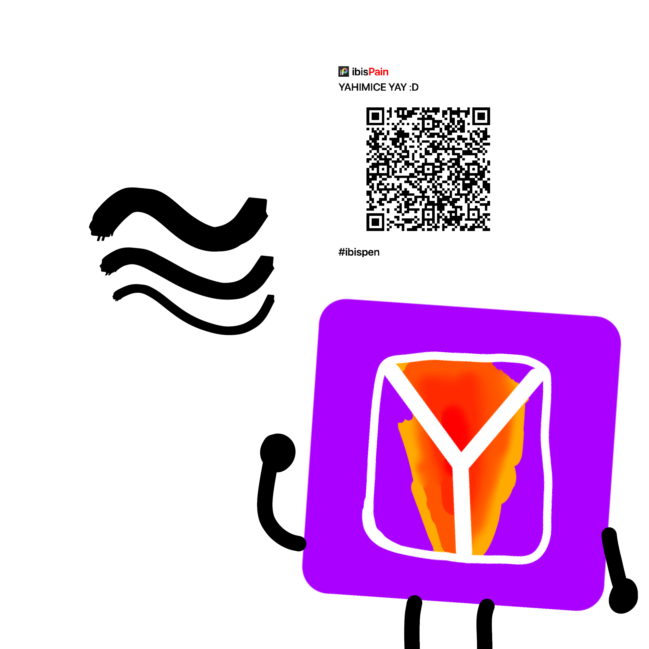 MADE A FUNY FUNNY BRUSH - ibisPaint