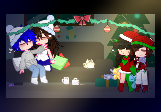 Fell asleep in the living room ~