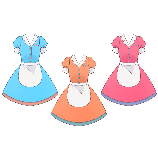 ウェイトレスの制服