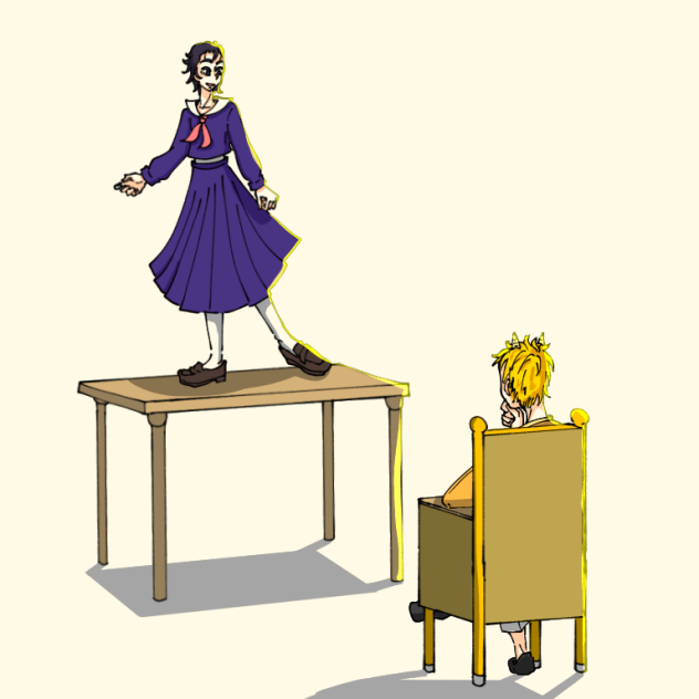 「今日だけですよ」