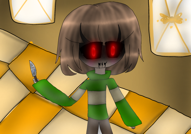Screenshot Redraw #1 Glitchtale