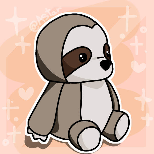 Sloth plushie