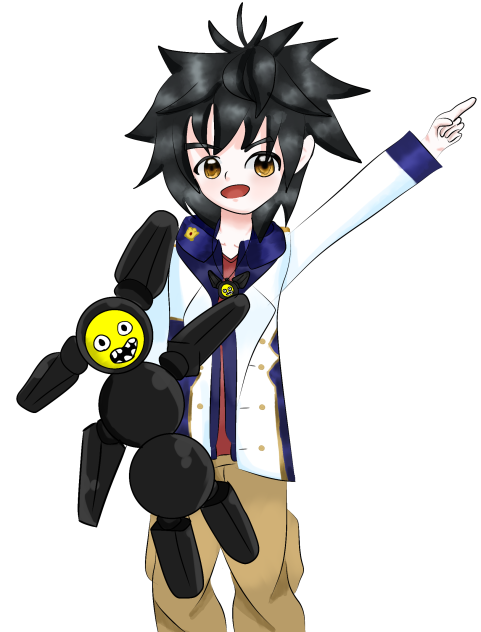 ヒロツイステ風イラスト